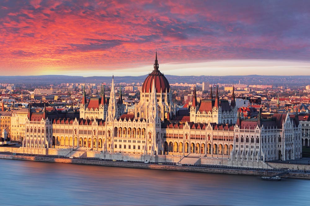 Budapest, the capital